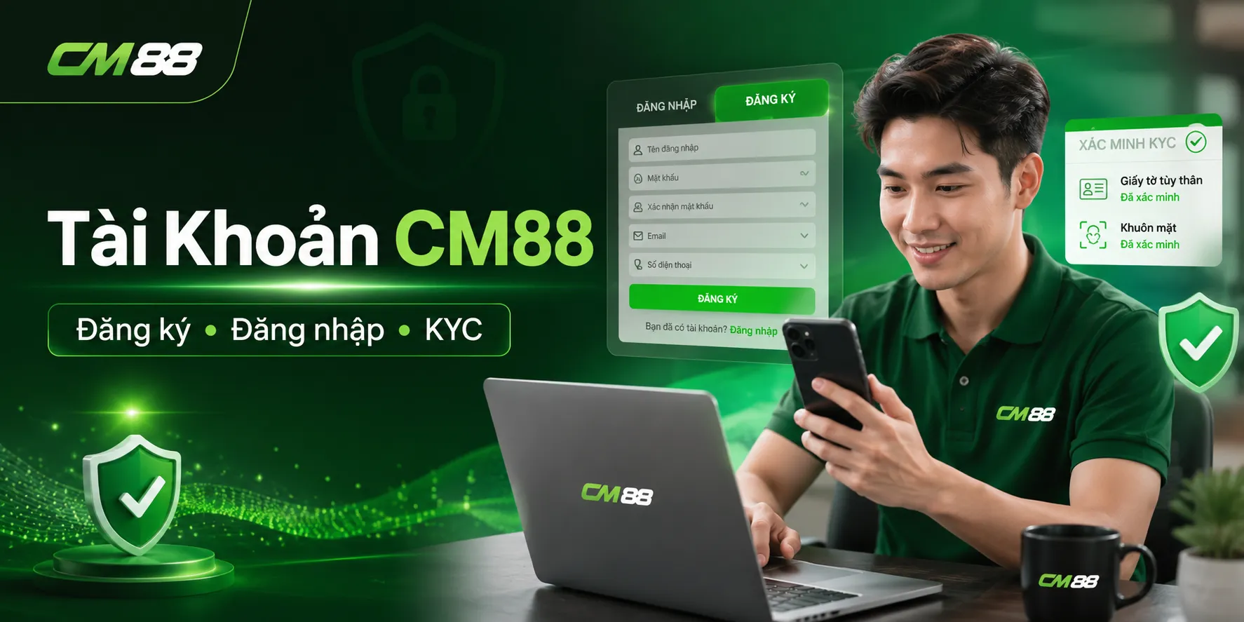 FAQ-CM88 về tài khoản thành viên