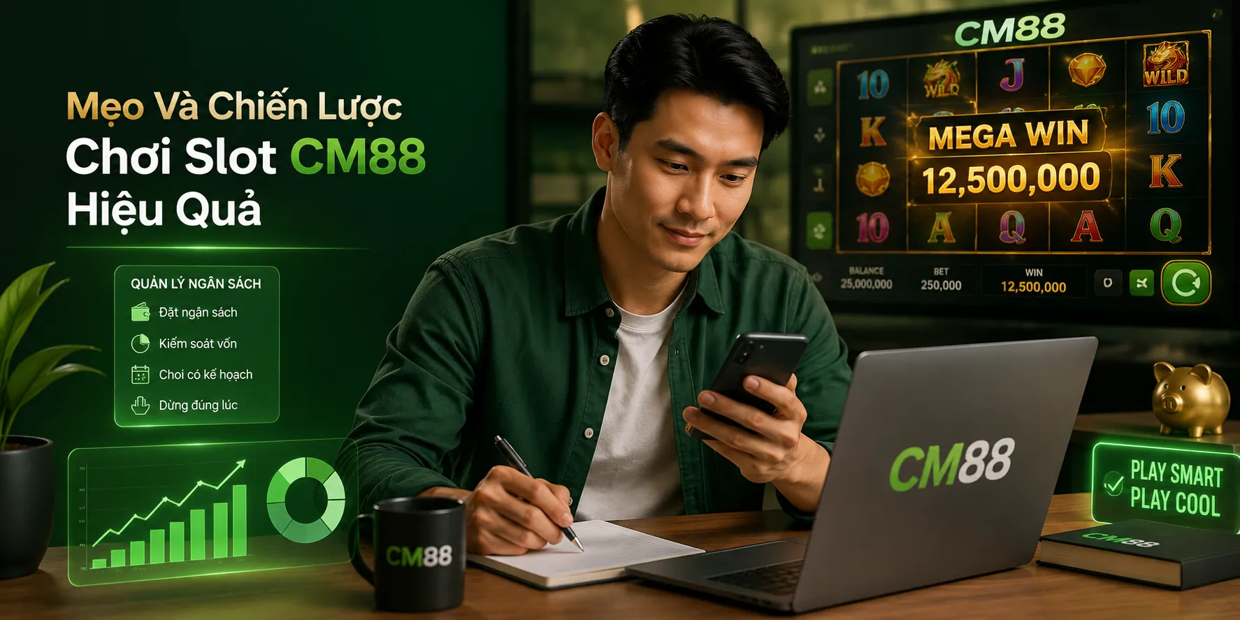Mẹo và chiến lược chơi slot cm88 hiệu quả