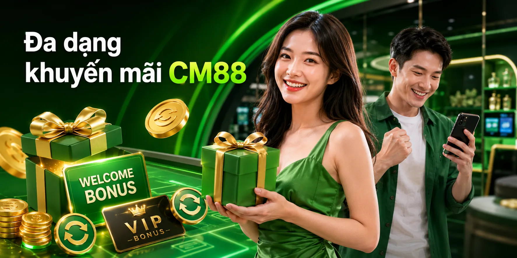Đa dạng khuyến mãi CM88 cho người chơi mới và cũ